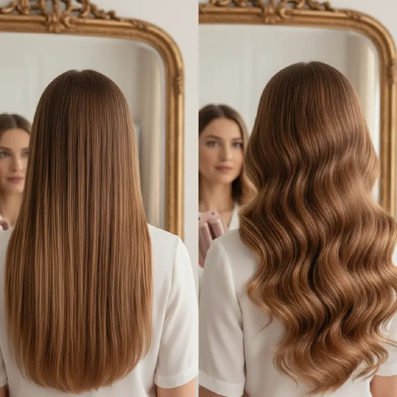 ✨ Onduladora Sirena 32 MM – Cabello de salón en minutos, sin esfuerzo y sin daño