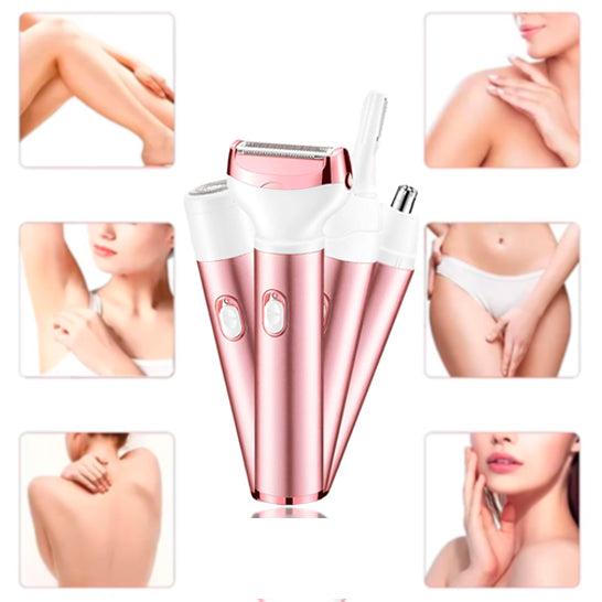 DEPILADORA 4 EN 1 | Depilación Total en 5 Minutos