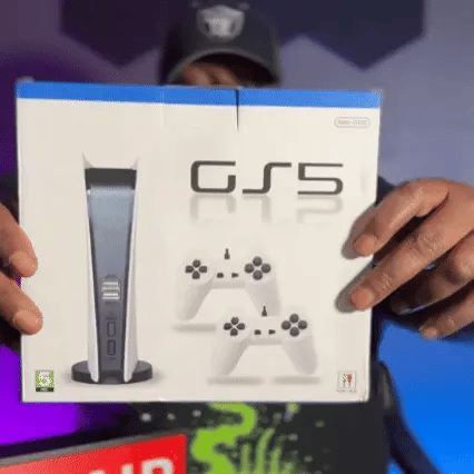 Consola Retro GS5 – 8 Bits con 620 juegos clásicos.