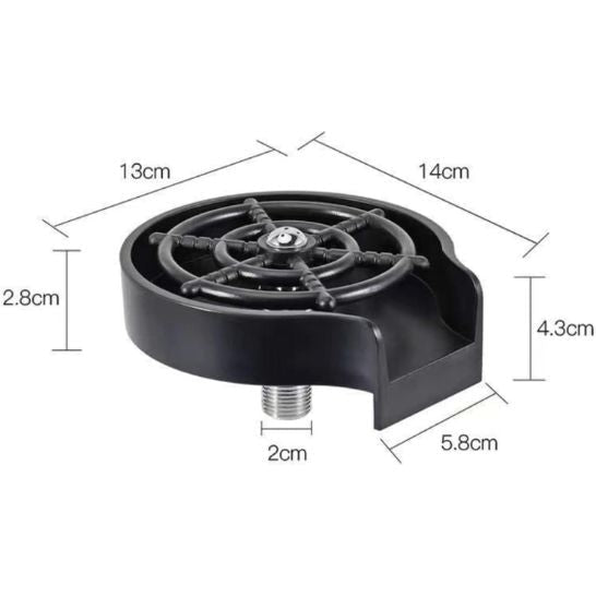 LIMPIADOR DE VASOS AUTOMÁTICO | Elimina residuos imposibles