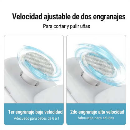 Cortauñas Eléctrico - Cuidado perfecto, sin esfuerzo y sin miedo 🥰