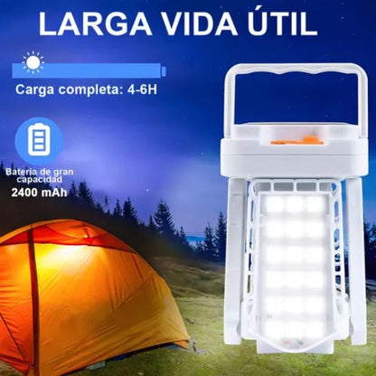 Lámpara Solar Recargable: Luz para cualquier situación 🔦