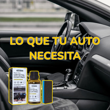 Restaurador de Plásticos 30ml – Recubrimiento Crystal para Tablero, Puertas y Paneles con Brillo y Protección UV”