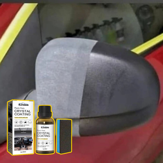 Restaurador de Plásticos 30ml – Recubrimiento Crystal para Tablero, Puertas y Paneles con Brillo y Protección UV”