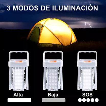 Lámpara Solar Recargable: Luz para cualquier situación 🔦
