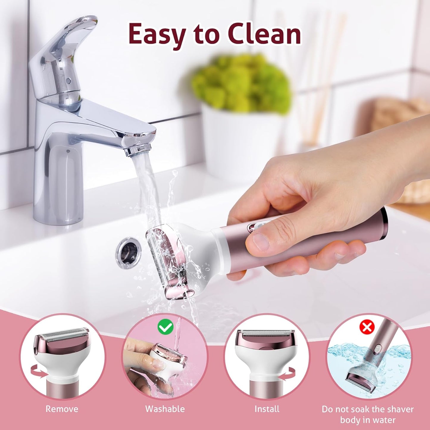 DEPILADORA 4 EN 1 | Depilación Total en 5 Minutos