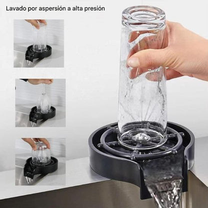 LIMPIADOR DE VASOS AUTOMÁTICO | Elimina residuos imposibles