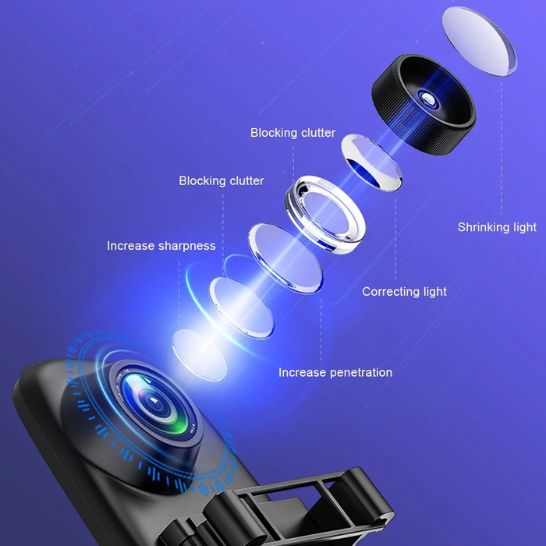 Dashcam - Cámara para Auto con Espejo Retrovisor 360°, Doble Lente, Pantalla IPS 4.3