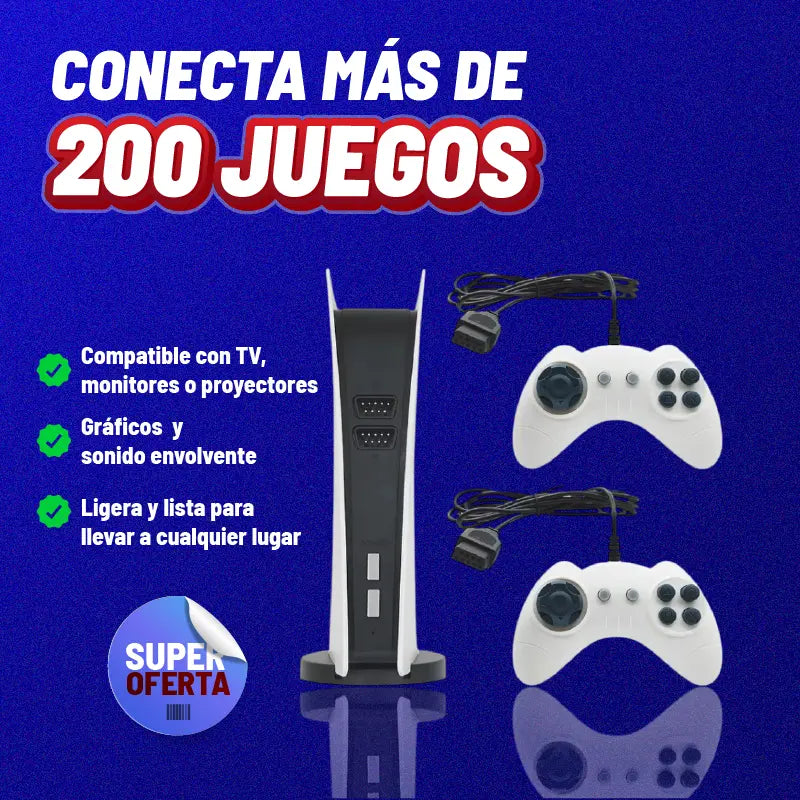 Game Station 5 | La consola retro que reúne generaciones 🧩