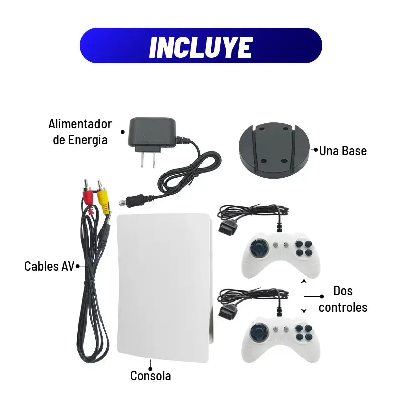 Game Station 5 | La consola retro que reúne generaciones 🧩