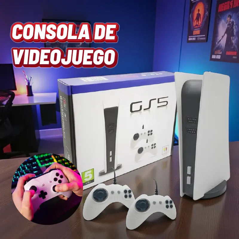 Game Station 5 | La consola retro que reúne generaciones 🧩