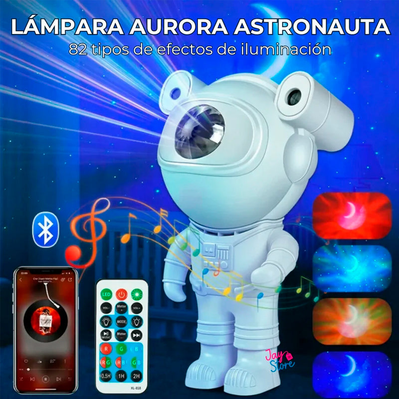 Lampara Proyector Astronauta | Un espacio en cada Habitación 🌌🤩