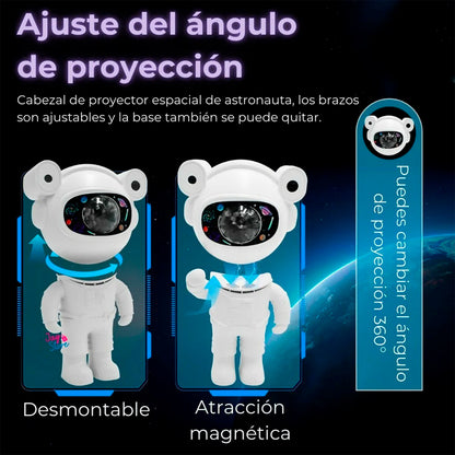 Lampara Proyector Astronauta | Un espacio en cada Habitación 🌌🤩