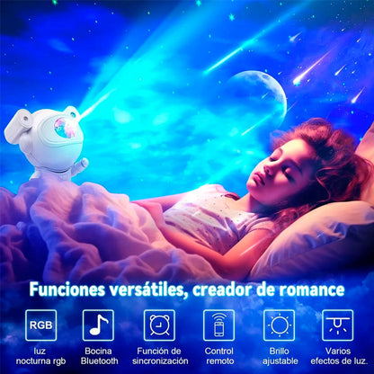 Lampara Proyector Astronauta | Un espacio en cada Habitación 🌌🤩