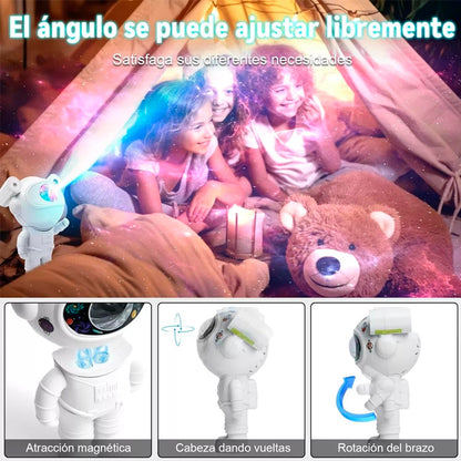 Lampara Proyector Astronauta | Un espacio en cada Habitación 🌌🤩