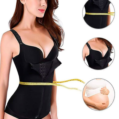 Faja Chaleco Moldeadora Negra | Define tu de Cintura ⏳✨