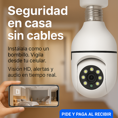 Cámara de Seguridad Inteligente FULL HD WiFi