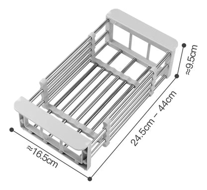 Escurridor de Trastes Expandible | Ahorra Espacio y Seca en Minutos