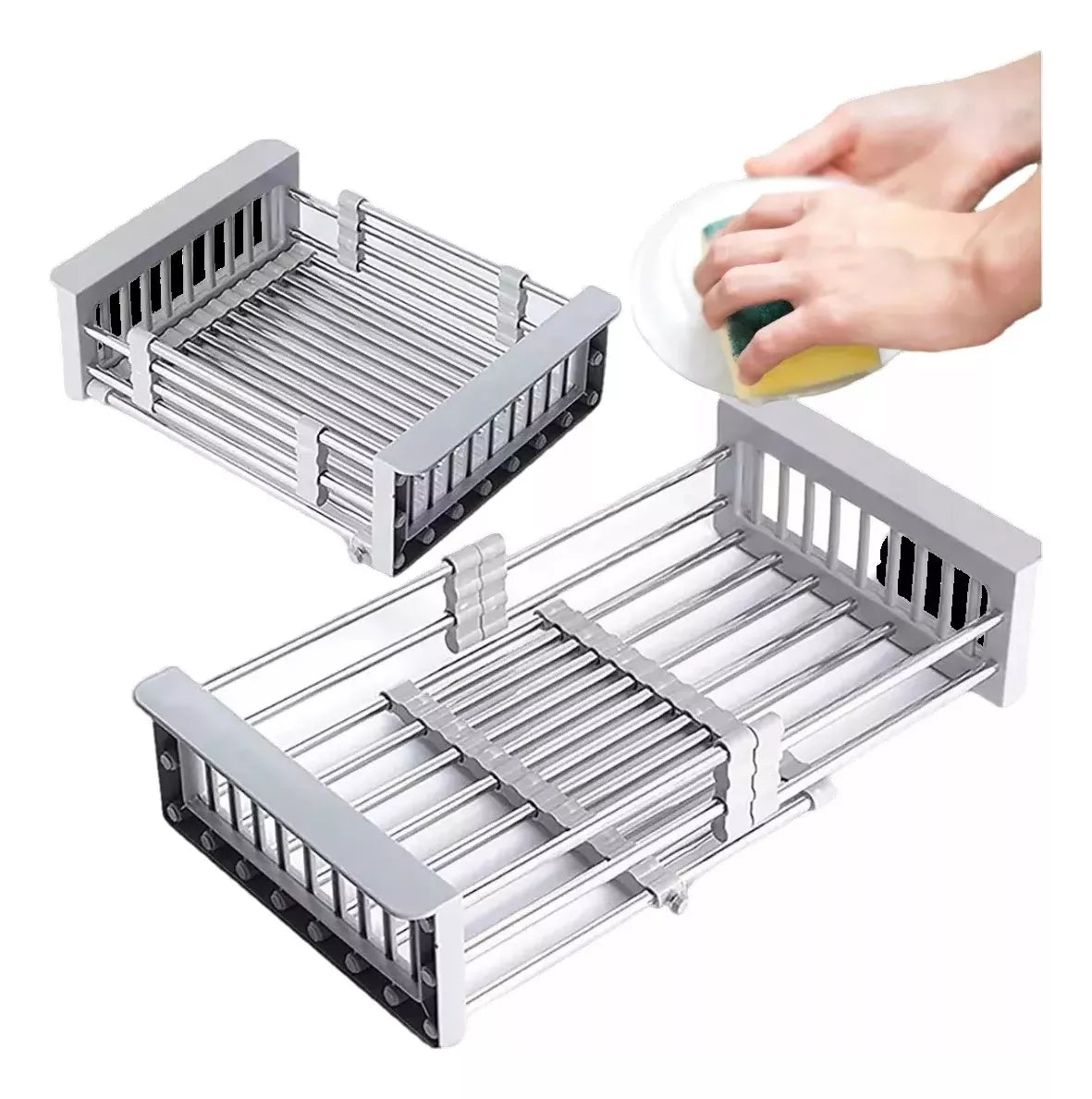 Escurridor de Trastes Expandible | Ahorra Espacio y Seca en Minutos
