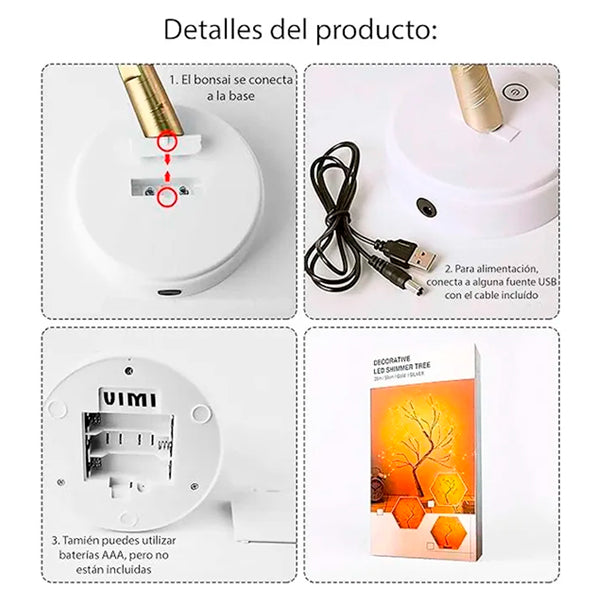 Lampara Magica Bonsai LED