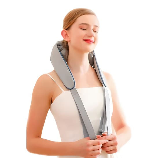 Masajeador inalámbrico para el alivio de cuello y hombros