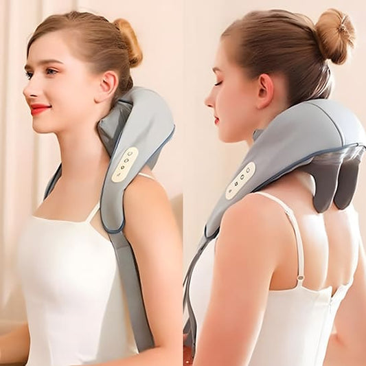 Masajeador inalámbrico para el alivio de cuello y hombros