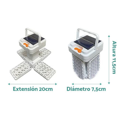 Lámpara Solar Recargable: Luz para cualquier situación 🔦