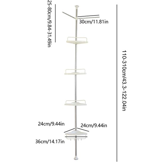 ORGANIZADOR DE DUCHA | Mantenga su baño siempre ordenado 👌