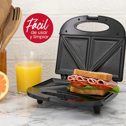 Sandwichera Eléctrica Antiadherente: Desayunos Ricos en Tiempo Récord 🥪