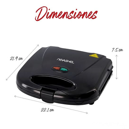 Sandwichera Eléctrica Antiadherente: Desayunos Ricos en Tiempo Récord 🥪