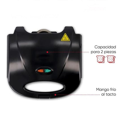 Sandwichera Eléctrica Antiadherente: Desayunos Ricos en Tiempo Récord 🥪