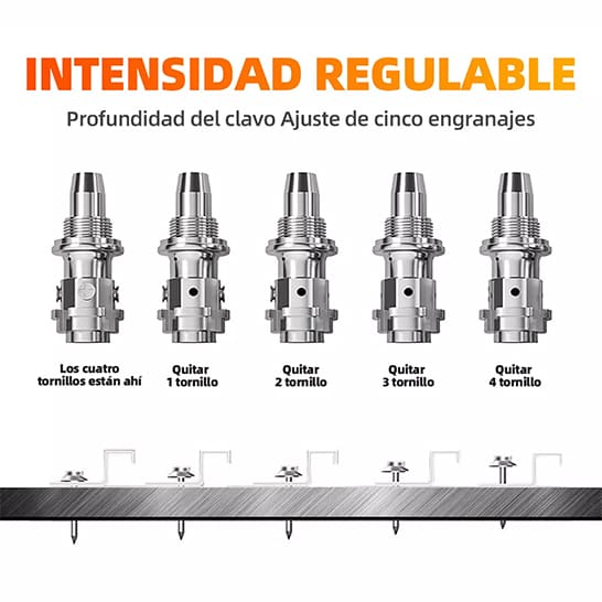 Pistola de Clavos Inalámbrica | Ideal para cualquier material 🔥