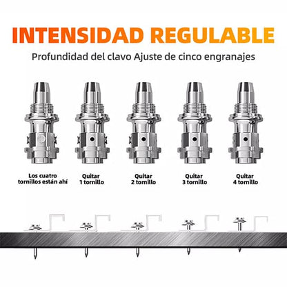 Pistola de Clavos Inalámbrica | Ideal para cualquier material 🔥