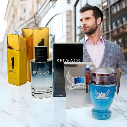 Kit 3x1 de Perfumes Exclusivos para hombres