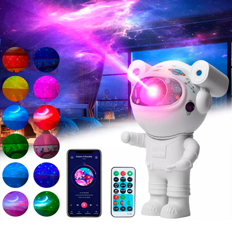 Lampara Proyector Astronauta | Un espacio en cada Habitación 🌌🤩