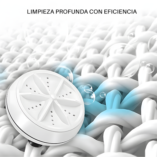 Mini Lavadora Turbo De 4 Marchas