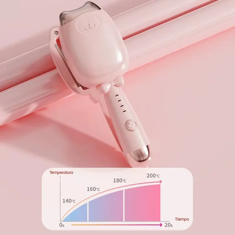 ✨ Onduladora Sirena 32 MM – Cabello de salón en minutos, sin esfuerzo y sin daño