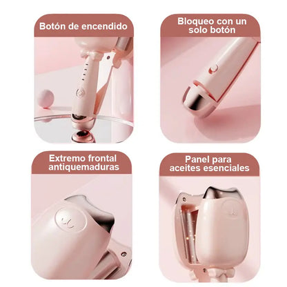 ✨ Onduladora Sirena 32 MM – Cabello de salón en minutos, sin esfuerzo y sin daño