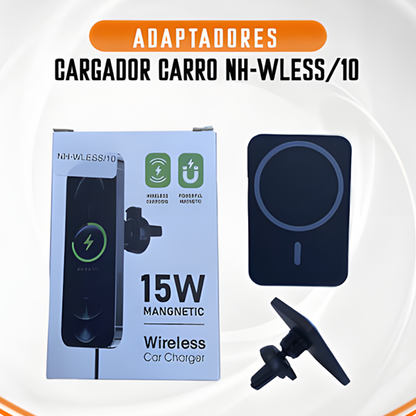 SOPORTE Y CARGADOR MAGNETICO MAGSAFE VEHICULAR