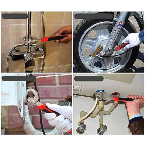 Llave Universal (Kit x2): Reemplaza tu caja de herramientas en segundos 🔧🔥